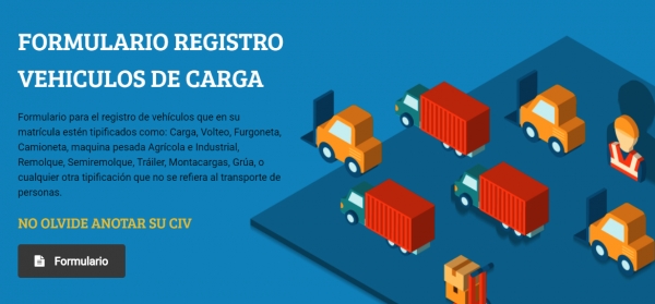 INTRANT llama a propietarios de vehículos de carga a completar registro en su página web