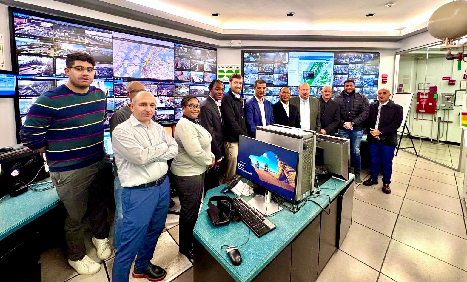 Reunión de trabajo entre autoridades del INTRANT y el Departamento de Transporte de Nueva York para acordar capacitación técnica.