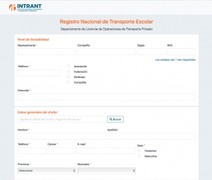 INTRANT informa vence plazo para registro de vehículos de transporte escolar