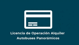 Licencia De Operación Alquiler Autobuses Panorámicos