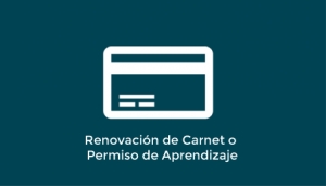 Renovación de Carnet o Permiso de Aprendizaje