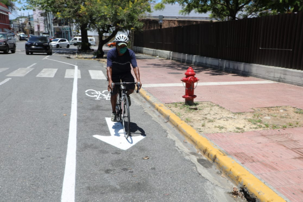 Ciclistas muestran satisfacción y entusiasmo por iniciativa del INTRANT de habilitar Ciclovía